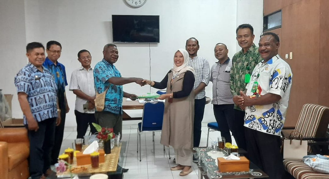 Diskusi terkait Tindak Lanjut Kerjasama Program Studi Teknik Lingkungan dengan Dinas Lingkungan Hidup Kabupaten Jayapura