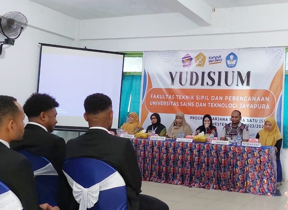 Yudisium Fakultas Teknik Sipil dan Perencanaan-USTJ Periode Semester Ganjil TA.2023/2024