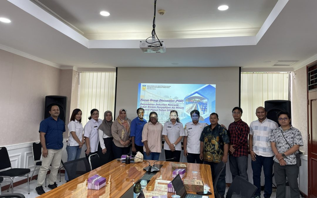 Lembaga Pengembangan Inovasi USTJ Perkuat Kolaborasi dengan Dinas PUPR Papua dalam Penyusunan Rencana Induk Sistem Penyediaan Air Minum Provinsi Papua Tahun 2025